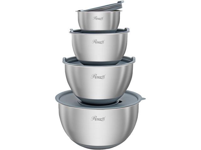 Photos - Other Accessories Rosewill Open Box -  RHMB-19002 Stainless Steel Mixing Bowls 4-Piece Mixing 