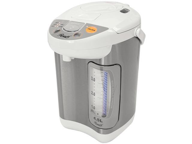 Rosewill 4.8 Quarts Electric Hot Water Boiler and Warmer with 3 Stage Temperature Settings / White RHTP-20002
