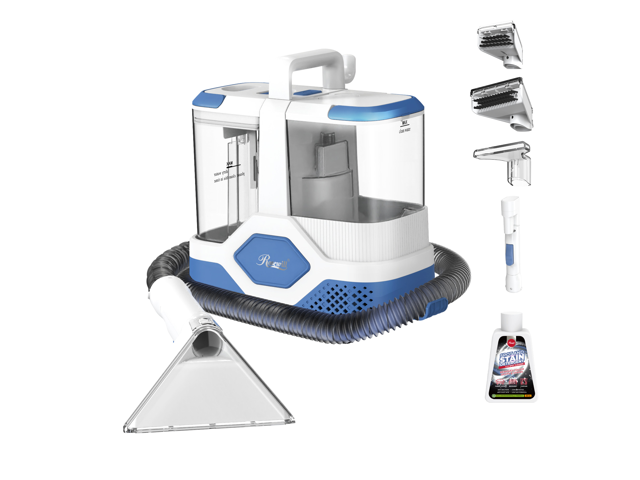 Rosewill Multi-Purpose Portable Carpet and Upholstery Cleaner, Powerful Suction 18 Kpa Spot Cleaner, Car and Auto Detailer, Stain/Spot Remover; Versatile Use: Carpet, Sofa, Pet Hair Use - White