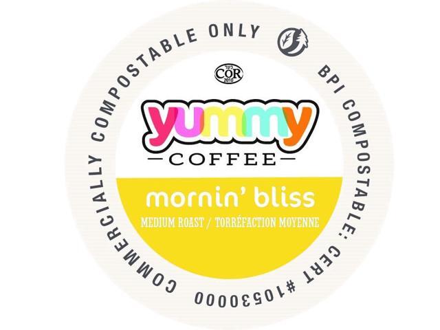 YUMMY COFFEE Mornin' Bliss Flavored Coffee Pods (20 Counts)