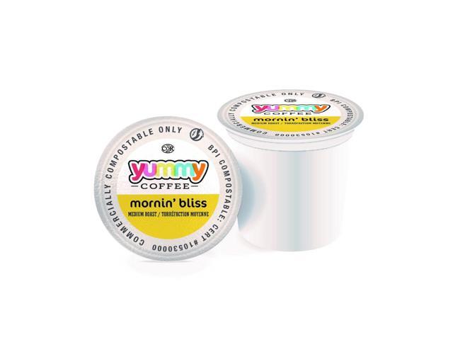 YUMMY COFFEE Mornin' Bliss Flavored Coffee Pods (20 Counts)