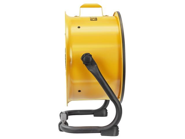 Caterpillar fan (CF-HVD-14AC-YW) 14"-Blade High-Velocity Drum Fan Heavy Duty Industrial Grade (Yellow, 2-in-1): 2,300 CFM, 4-Speed, 360 Degree...