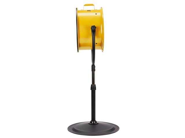 Caterpillar CF-HVPD-14AC-YW 14-inch High Velocity Pedestal Air Circulator - Yellow