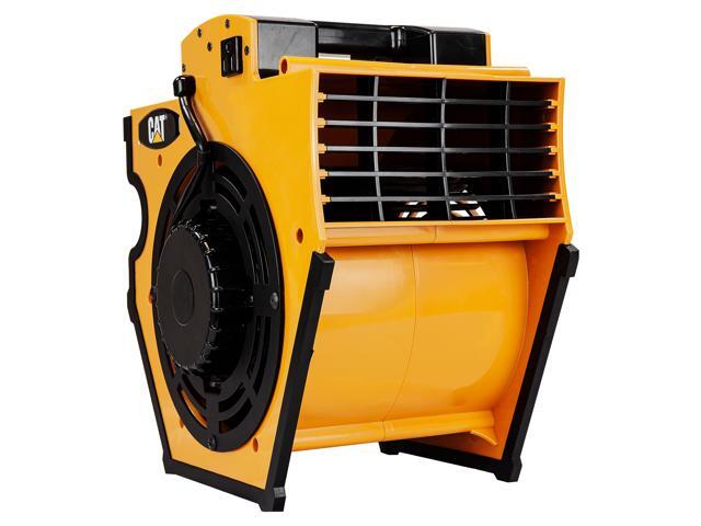 Caterpillar fan (CF-B1200-YW) High Velocity 1200 CFM, Multi Pivoting Cooling, Ventilating, Drying Fan W/ 2 Grounded AC Outlets, Adjustable 4 Speed...