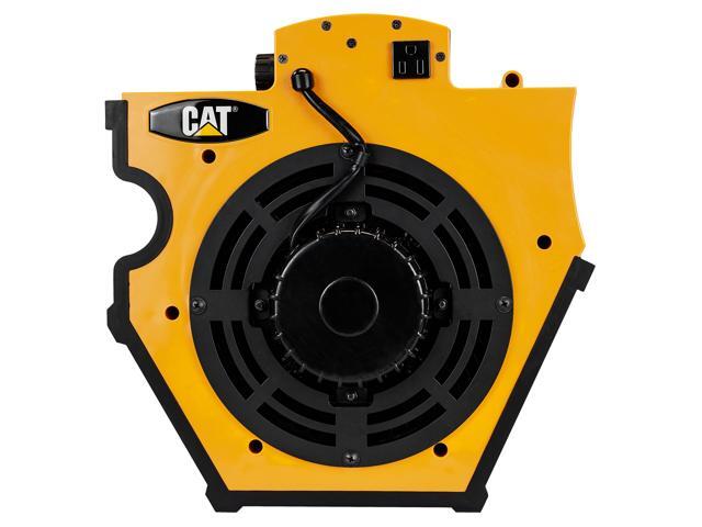 Caterpillar fan (CF-B1200-YW) High Velocity 1200 CFM, Multi Pivoting Cooling, Ventilating, Drying Fan W/ 2 Grounded AC Outlets, Adjustable 4 Speed...