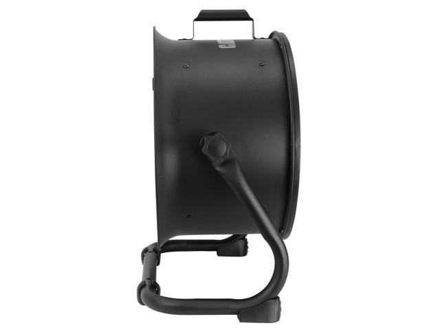 Caterpillar fan (CF-HVD-14AC-BK) 14"-Blade High-Velocity Drum Fan Heavy Duty Industrial Grade (Black, 2-in-1): 2,300 CFM, 4-Speed, 360 Degree...