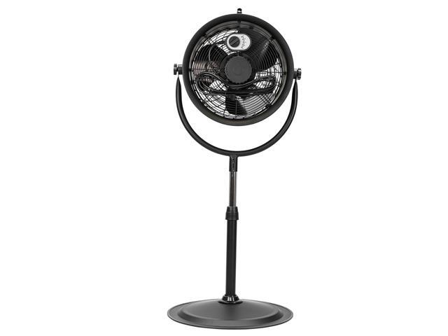 Caterpillar CF-HVPD-14AC-BK 14' Blade High-Velocity Pedestal Drum Fan