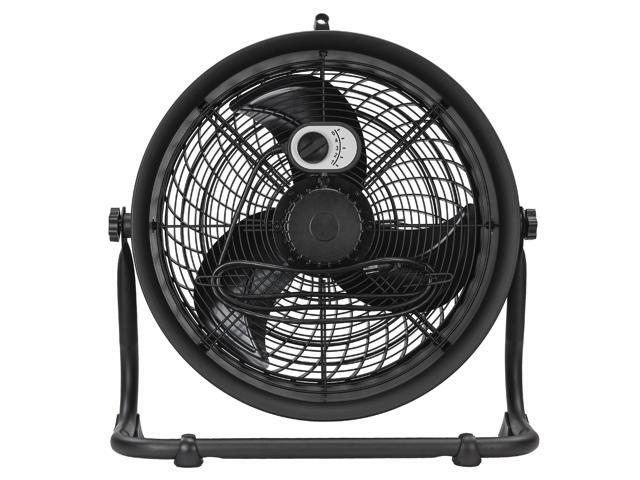 Caterpillar fan CF-HVD-18AC-BK 18' Blade High-Velocity Drum Fan - Heavy Duty - Industrial Grade (Black, 2-in-1) - 3,400 CFM - 4-Speed - 360 Degree...