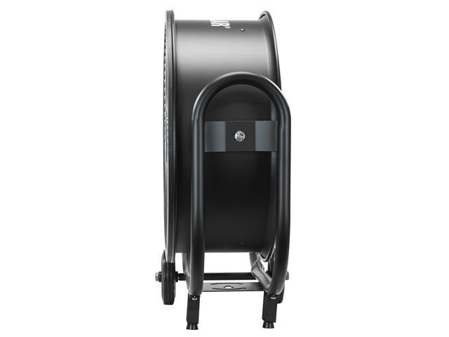 Caterpillar CF-HVD-24AC-BK 24' Blade High-Velocity Industrial Drum Fan - Heavy Duty - Industrial Grade (Black, 3-in-1) - 6,500 CFM - 3-Speed - 360...