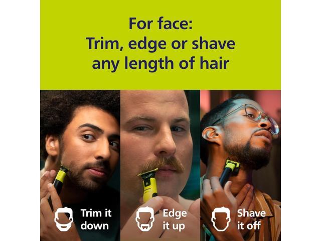 Philips Norelco - OneBlade 360 Blade Replacement Blades - Black - image 2