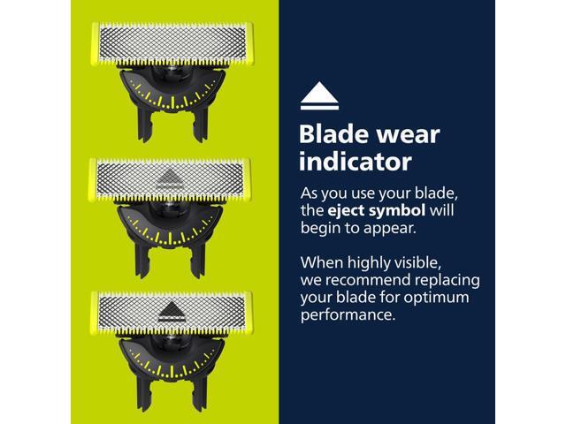 Philips Norelco - OneBlade 360 Blade Replacement Blades - Black - image 4