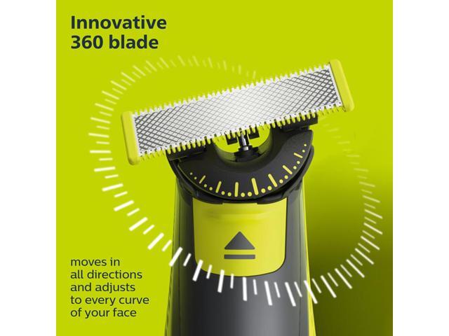 Philips Norelco - OneBlade 360 Blade Replacement Blades - Black - image 5