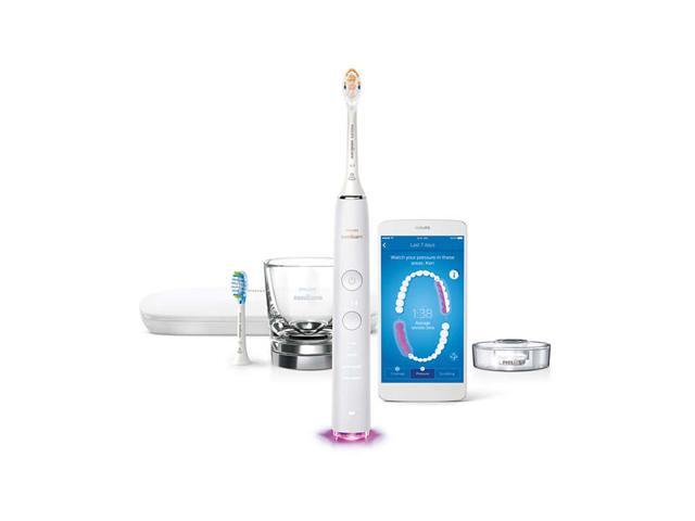 Philips Sonicare DiamondClean Smart 9300 Rechargeable Electric Power Toothbrush,, White, (HX9903/05)