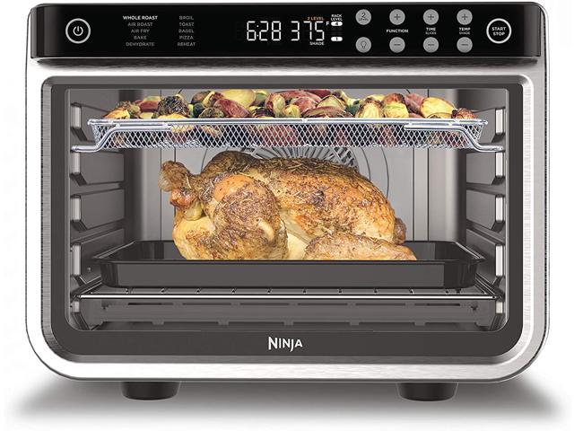 Photos - Fryer Ninja Foodi 10-in-1 XL Pro Air Fry Oven 1800 Watts, Stainless DT20 (DT201C)