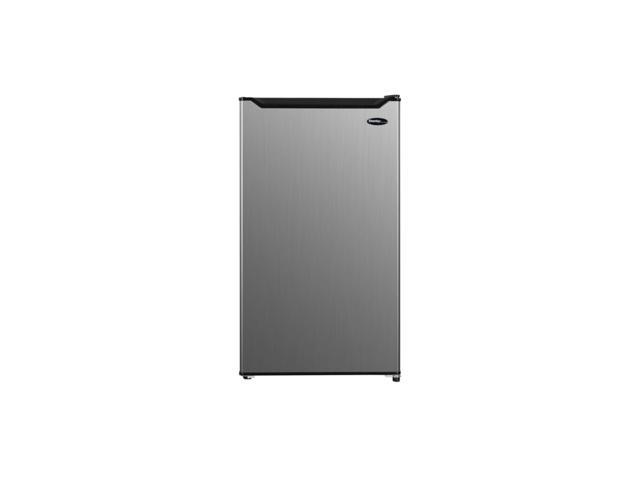 Danby Diplomat 3.2 cu. ft. Compact Refrigerator in Stainless Steel Look, DCR033B2SLM