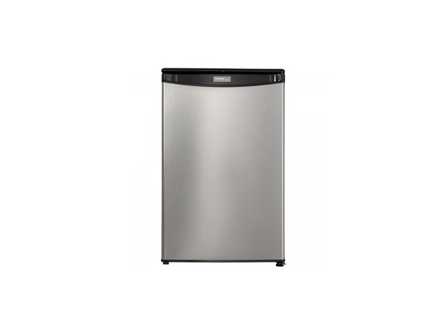 Danby 4.4 cu. ft. Compact Fridge in Stainless Steel Look, DAR044A4BSLDD
