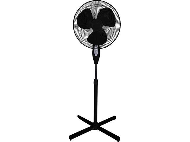 Photos - Computer Cooling Optimus F-1650BK 16 Inch Oscillating Stand Fan, black