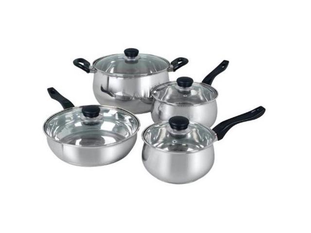Gibson 4 Piece Rametto Stainless Steel Cookware Set photo