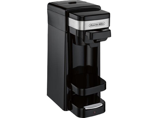 Proctor Silex 49969 Black Single-Serve Coffee Maker (black)