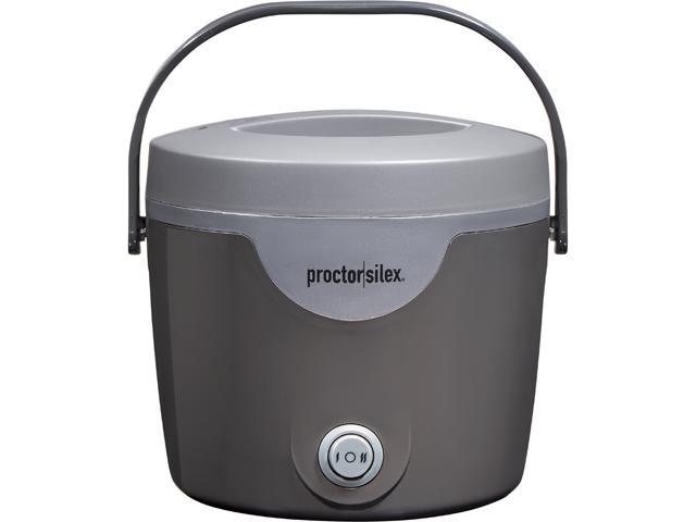 Proctor Silex Portable Meal Warmer  Built-In Carry Handle  High and Low Heat Settings  20 oz.  33120C