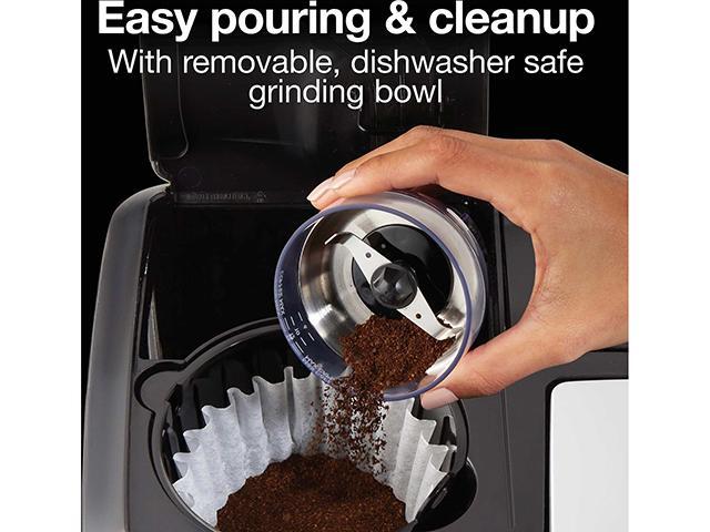 Proctor Silex 80402 Black Sound Shield Coffee Grinder