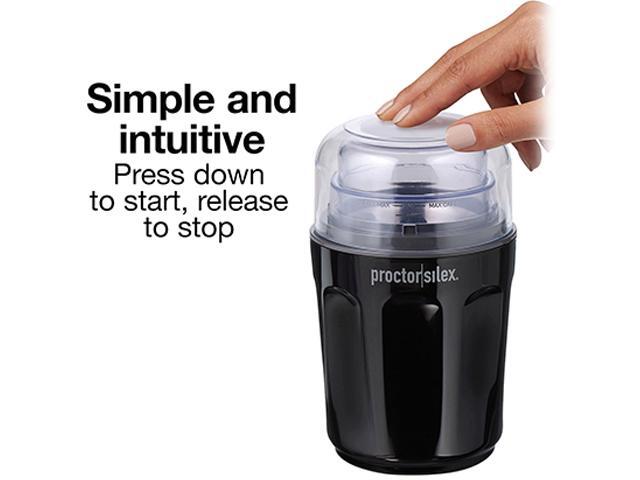 Proctor Silex 80402 Black Sound Shield Coffee Grinder