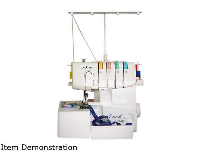 Brother 1034D 3-4 Lay-in Thread Serger with Lower Looper Threader