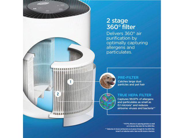 Clorox 12020 Tabletop True HEPA Replacement Filter
