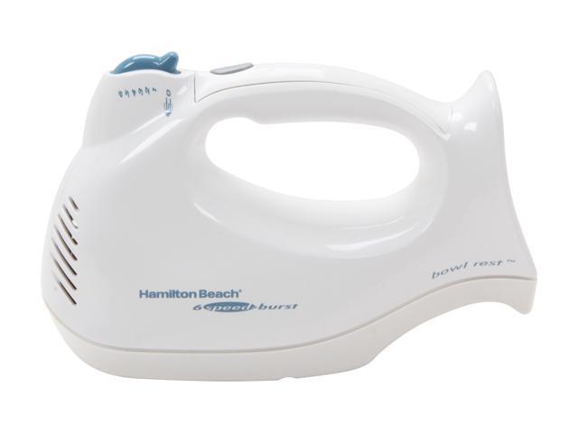 Hamilton Beach 62695V 6 Speed Hand Mixer White