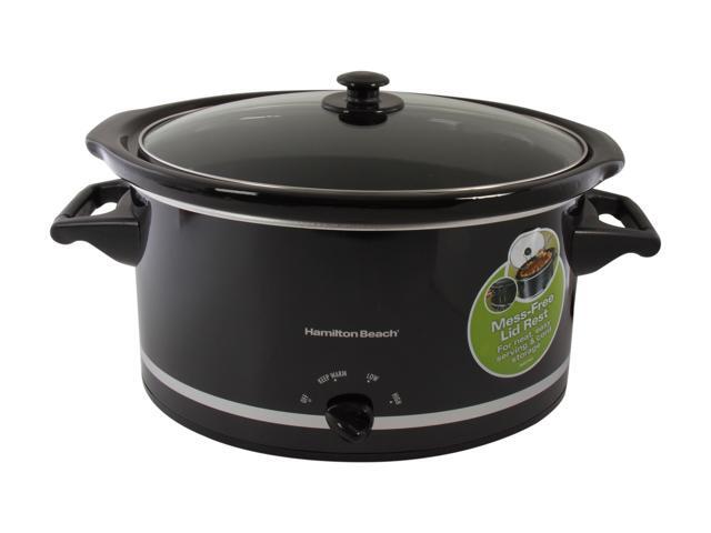 Hamilton Beach 8 Quart Slow Cooker with Lid Rest