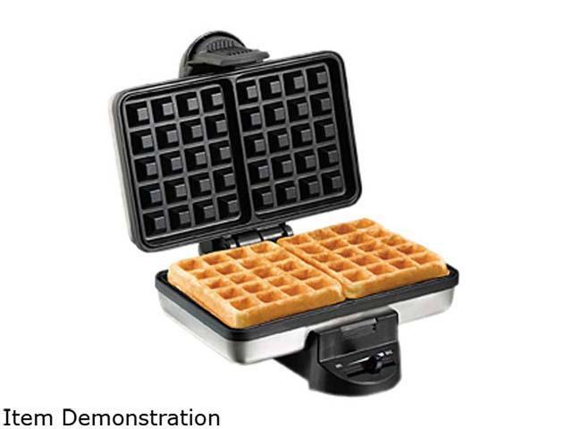 Hamilton Beach 26009 Stainless Steel Belgian Style Waffle Baker