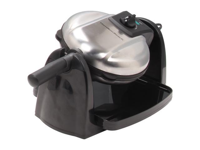 Hamilton Beach - Removable Grid Belgian Waffle Maker - Stainless Steel - image 7