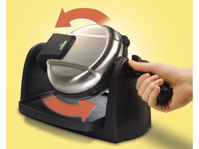 Hamilton Beach - Removable Grid Belgian Waffle Maker - Stainless Steel - image 11