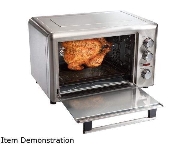 Hamilton Beach - Countertop convection oven with rotisserie - Stainless Steel - image 3