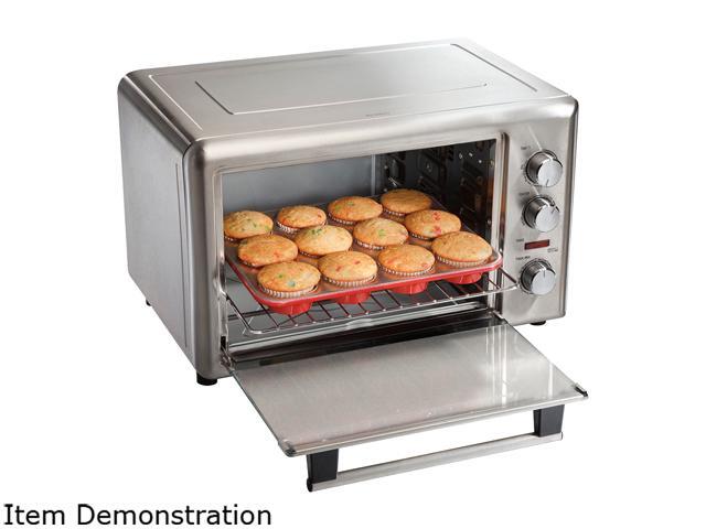 Hamilton Beach - Countertop convection oven with rotisserie - Stainless Steel - image 4