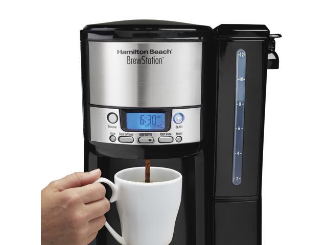 Hamilton Beach - 12 Cup Dispensing coffeemaker - Black - image 2