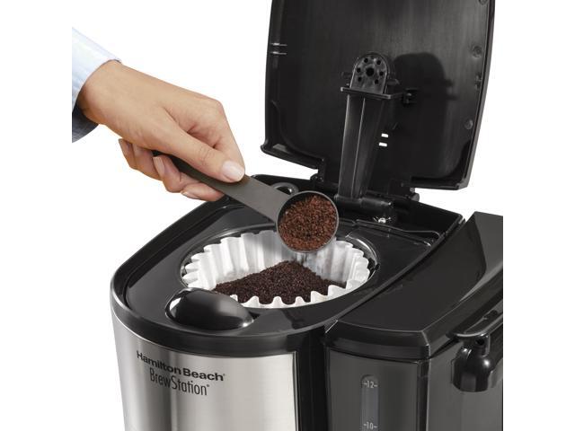 Hamilton Beach - 12 Cup Dispensing coffeemaker - Black - image 4