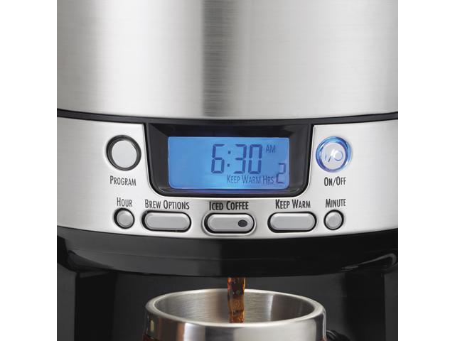 Hamilton Beach - 12 Cup Dispensing coffeemaker - Black - image 5