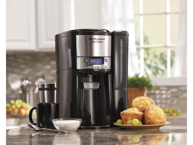 Hamilton Beach - 12 Cup Dispensing coffeemaker - Black - image 6