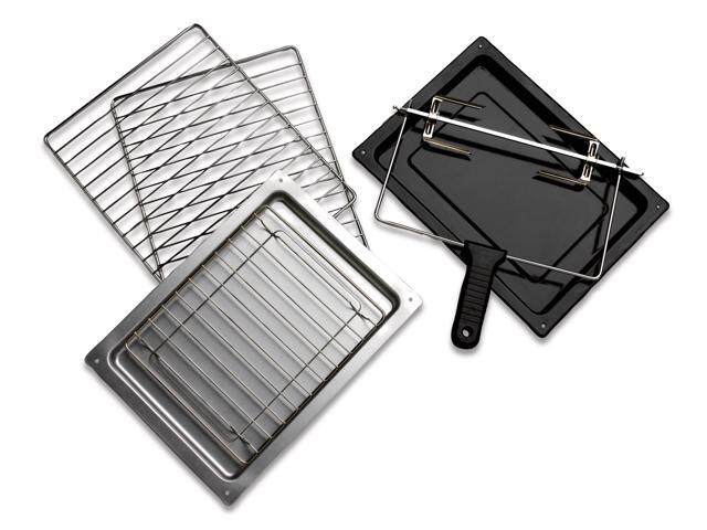 Hamilton Beach - Countertop Oven with Convection and Rotisserie - Black/Brushed Stainless Steel - image 8