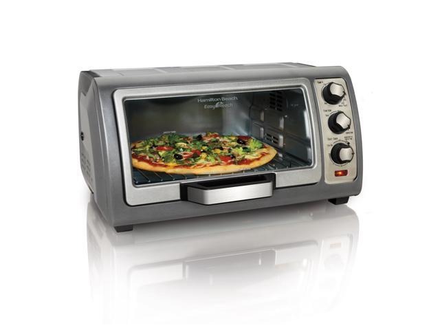 Hamilton Beach 31126 Easy-Reach 6 Slice Toaster Oven Broiler with Convection