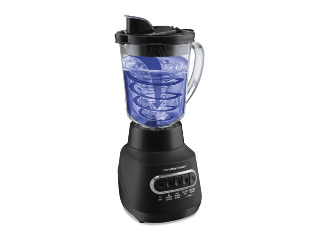 Hamilton Beach 58175 Black Power Elite 40 oz. Glass Jar Blender