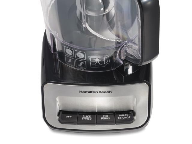 Hamilton Beach - Stack and Snap 14 Cup Duo Food Processor - Black - image 7