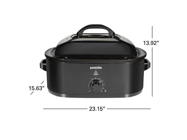 Hamilton Beach 32210 Black 20 Quart Electric Roaster Oven