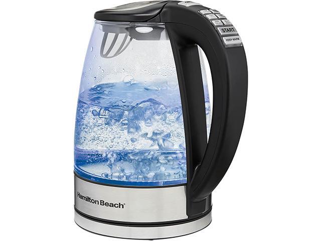 Hamilton Beach 40941R 1.7 Liter Variable Temperature Glass Kettle