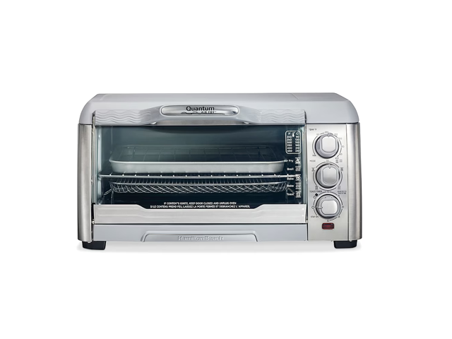 Hamilton Beach 31350 White Air Fryer Toaster Oven with Quantum Air Fry Technology photo