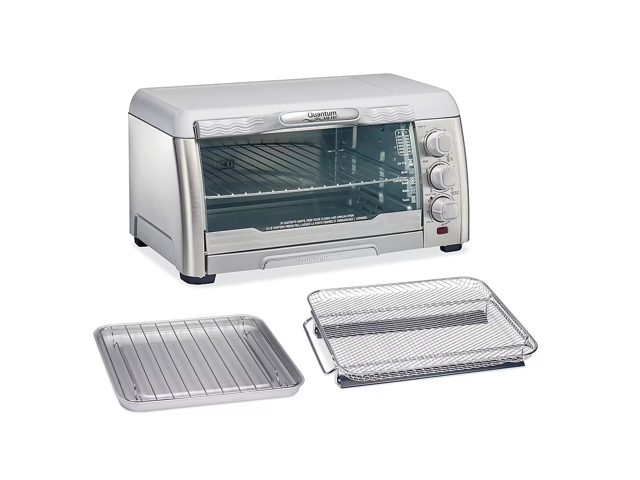 Hamilton Beach Air Fryer Toaster Oven with Quantum Air Fry Technology (31350G)