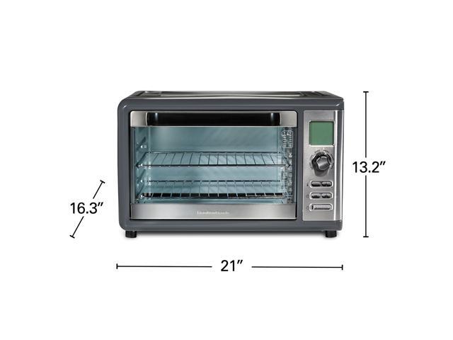 Hamilton Beach Sure-Crisp XL Air Fryer Digital Toaster Oven - Grey 31390