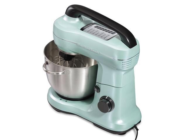 Hamilton Beach 63397 4 Quart 7 Speed Stand Mixer Aqua
