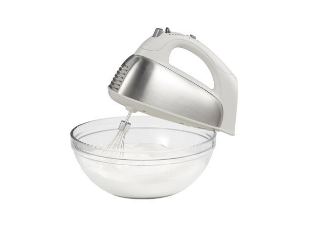 Hamilton Beach 64655 Classic 4 Quart 6 Speed Stand Mixer White